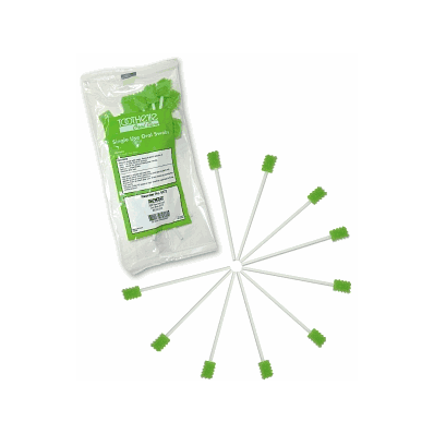 Swab, Oral, Toothette, Plain, 100 Bg/10 - Med