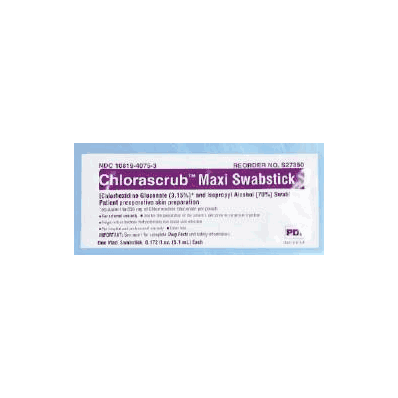 Swabstick Chlorascrub 4.75 Inch - Swabstick,