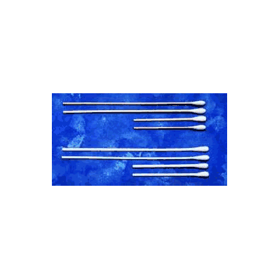 Swabstick Cotton Plastic 6 Inch - Applicator,