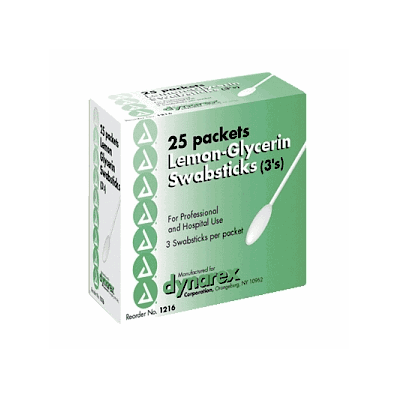 Swabstick, Lemon Glycerine - Medline