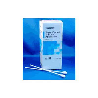 Swabstick Mckesson Rayon Tip Paper Shaft 8 In