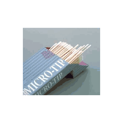 Swabstick Micro-tip Cotton Tip Wood Shaft 6