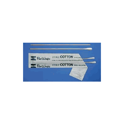 Swabstick Polyester Tip Plastic Shaft 6 Inch