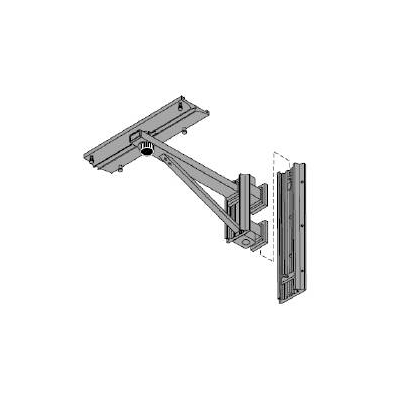 Swing Arm Wall Mount Kit 80 Lbs, Side-by-side