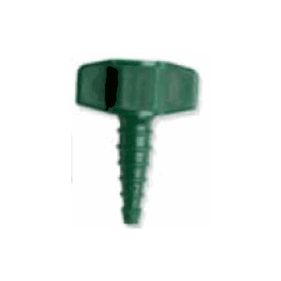 Swivel Adapter, Green, Plastic