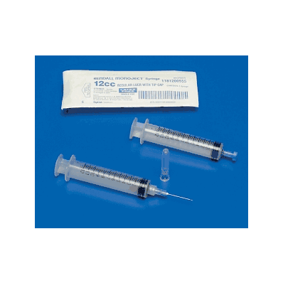 Syringe, 12ml, 21gx1" - Medline
