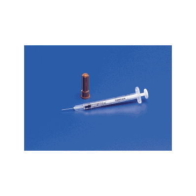 Syringe, 1ml, 26g X 3/8", Tb - Medline