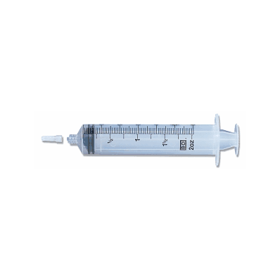 Syringe, Eccentric Tip, 60ml - Medline