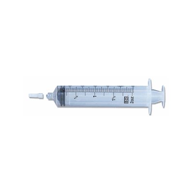 Syringe, Eccentric Tip, 60ml -ordr Qty 240 -