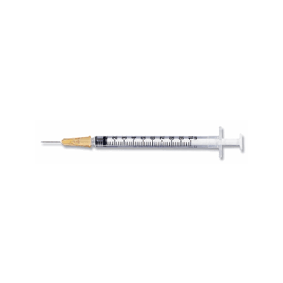 Syringe, Ins, 1ml, 26g X 1/2" - Medline