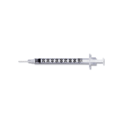 Syringe, Ins, 1ml, 28g X 1/2" - Medline