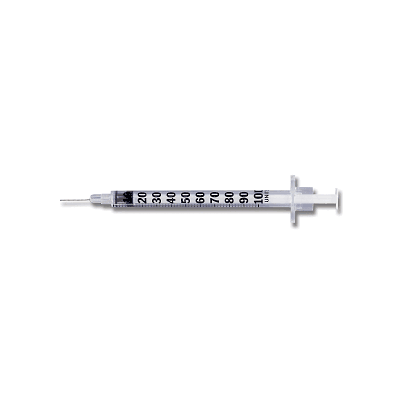 Syringe, Ins, 1ml, 28g X 1/2" - Medline