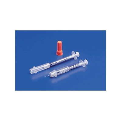Syringe, Ins, Sfty, 0.3ml, 29gx 1/2" - Medlin