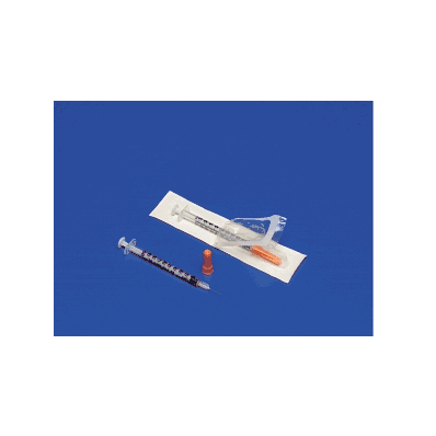 Syringe, Insulin, 1ml, 28gx 1/2" - Medline