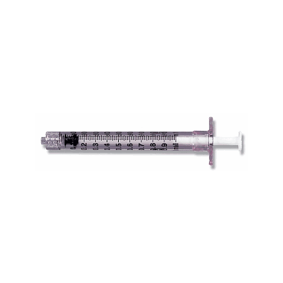 Syringe, Insulin, Luer Lock, 1ml - Medline