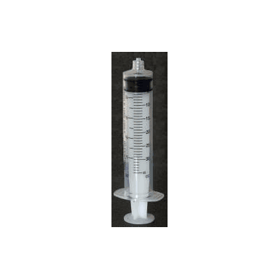 Syringe Luer Lock Tip, 30 mL, 1 mL increments