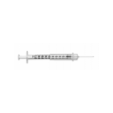 Syringe, Safety, Tb, 1ml, 25gx1" - Medline