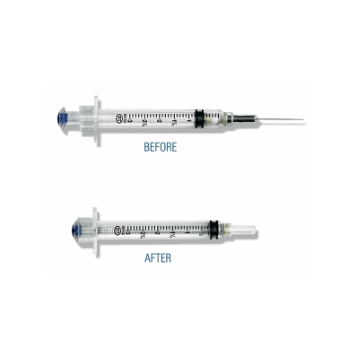 Syringe, Vanishpoint, 3ml 25g X 1.5" - Medlin