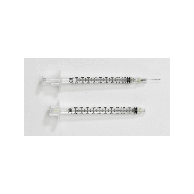 Syringe, Vanishpoint, Tb, 1ml, 27gx 1/2" - Me