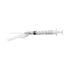Syringe with Hypodermic Needle, <b>BLACK, 22ga x 1-1/2"</b> Luer Lock Tip, 3mL Ultra Thin Wall, Blister Pack, sold as (100/bx, 4 bxs/cs) by SurGuard, Terumo SG3-03L2238 <br><br><font color="red"><b>BACK TO THE PRODUCT TABLE, <a href="https://www.aaawholesalecompany.com/needles-and-syringes-syringes-with-needles-surguard-syringe-with-hypodermic-needle-by-terumo.html">CLICK HERE</a></b></font>
