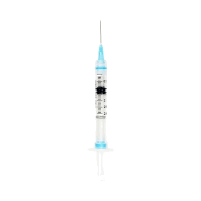 Syringe With Hypodermic Needle Invirosnap 3 M
