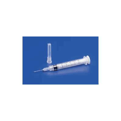 Syringe With Hypodermic Needle Monoject 3 Ml