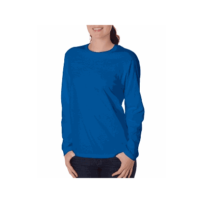 T-shirt, Womens, Long Sleeve, Gilden, Ro - Me