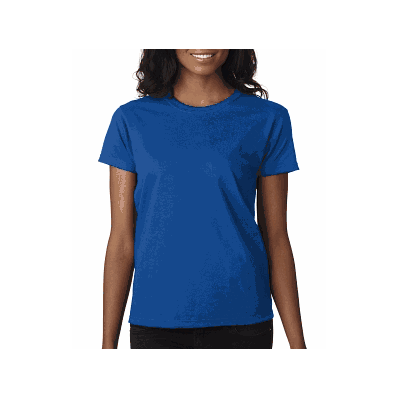 T-shirt, Womens, Short Sleeve, Gilden, R - Me