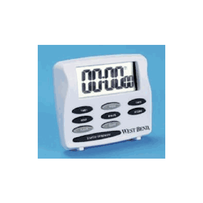 Table Clock / Timer Traceable 3 X 2-1/2 Inch