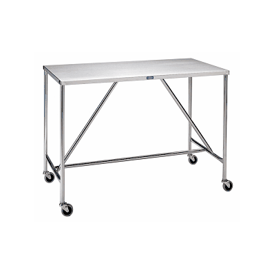 Table, Instrument, Ss, H-brace, 24x60x34 - Me
