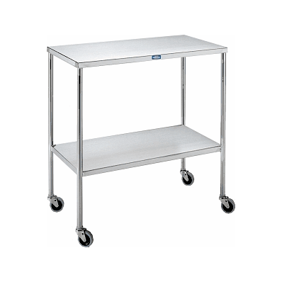 Table, Instrument, Ss, Shelf, 16x20x34 - Medl