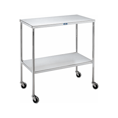 Table, Instrument, Ss, Shelf, 16x30x34 - Medl