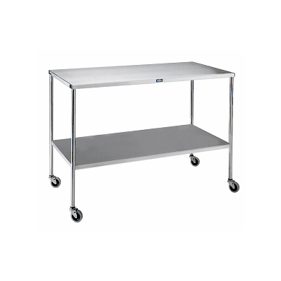 Table, Instrument, Ss, Shelf, 24x36x34 - Medl