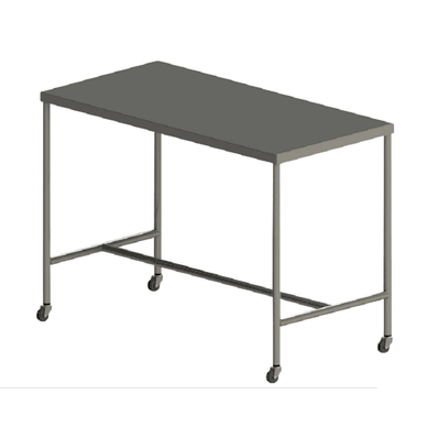 Table, Instrument, Ss, W/Shelf, 48x24x3 - Med