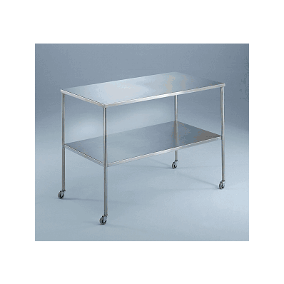 Table, Instrument, W/Shelf, 60"X24"X34" - Med