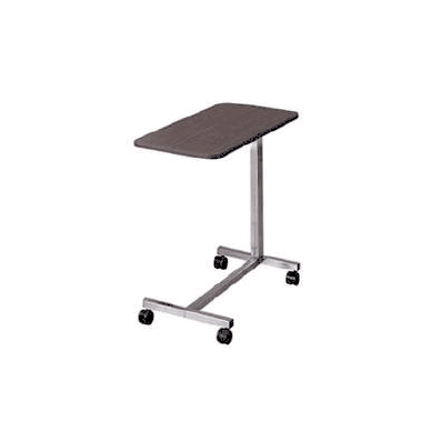 Table, Overbed Hgt Adj 28-43" Gry - - The Br
