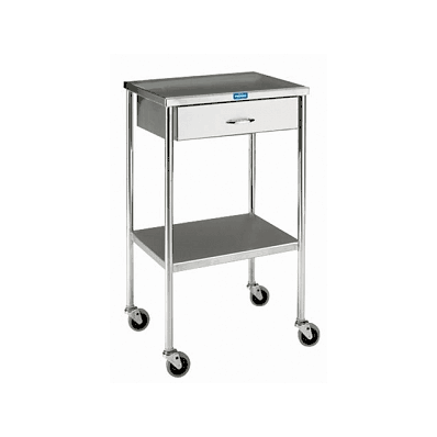 Table, Utility, W/Shlf 1 Drw, No Rai - Medlin