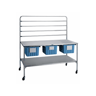 Table, Work, 32x60, Ss, W/Access - Medline