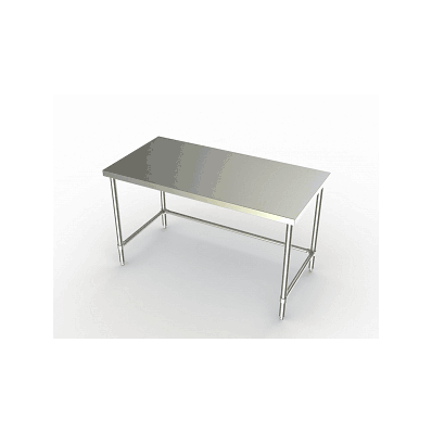 Table, Work, Ss, W/O Shelf, 24x60x35 - Medlin