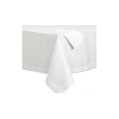 Tablecloth Avila White 85 X 85 Inch - Tablec