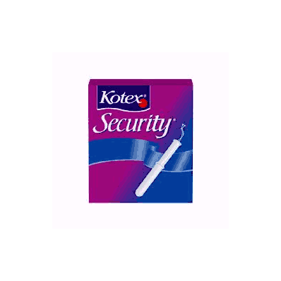 Tampon Kotex Security Regular Absorbency Re