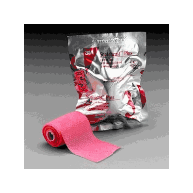 Tape, Casting, Scotchcast Plus, 2"X4yd, Pink