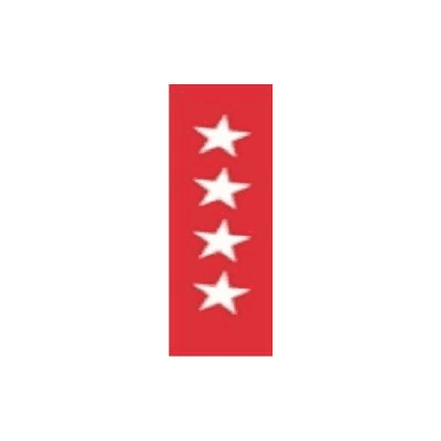 Tape, Id SheEt Per Cut Red/Wht Stars - - Key