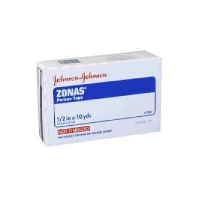 Tape, Porous, Cotton Back, Zonas, 2"X10yd - M