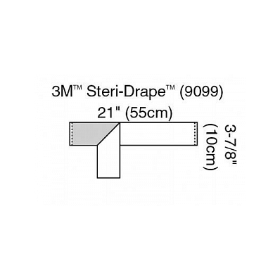 Tape, Steridrape, Operation, 3 7/8" X 21" - M