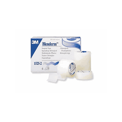 Tape, Surgical, Blenderm, Clr, .5"X5yd - Medl