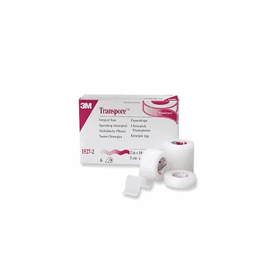 Tape, Surgical, Transpore, 2"X1.5yd - Medline