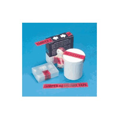 Tape Tamper Resistant Tape Red 1 Inch X 108 F
