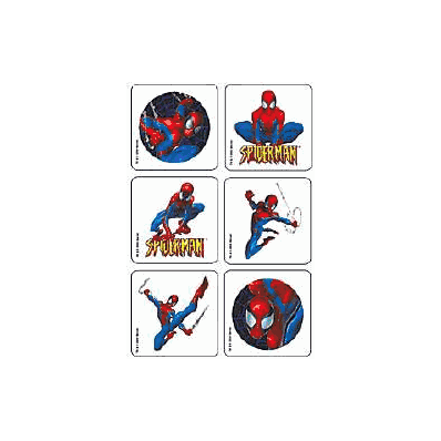 Tattoo, Spiderman (144/Pk) - - Medibadge