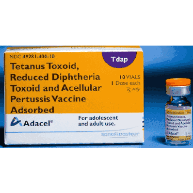 TDaP Vaccine, Single Dose, Age 11 to 64